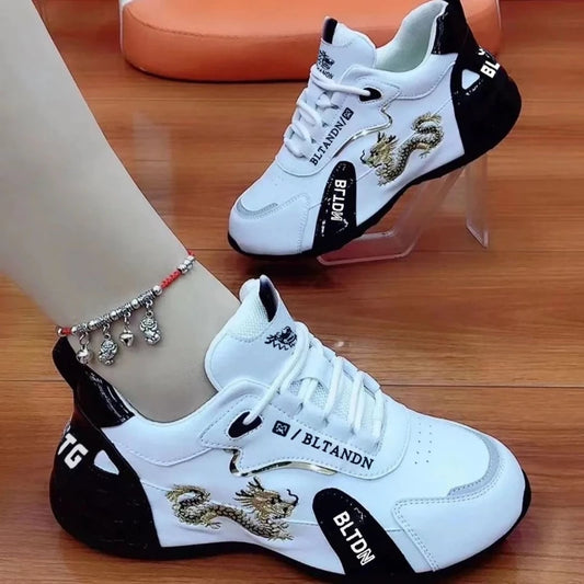 Zapatillas casual de piel antideslizante