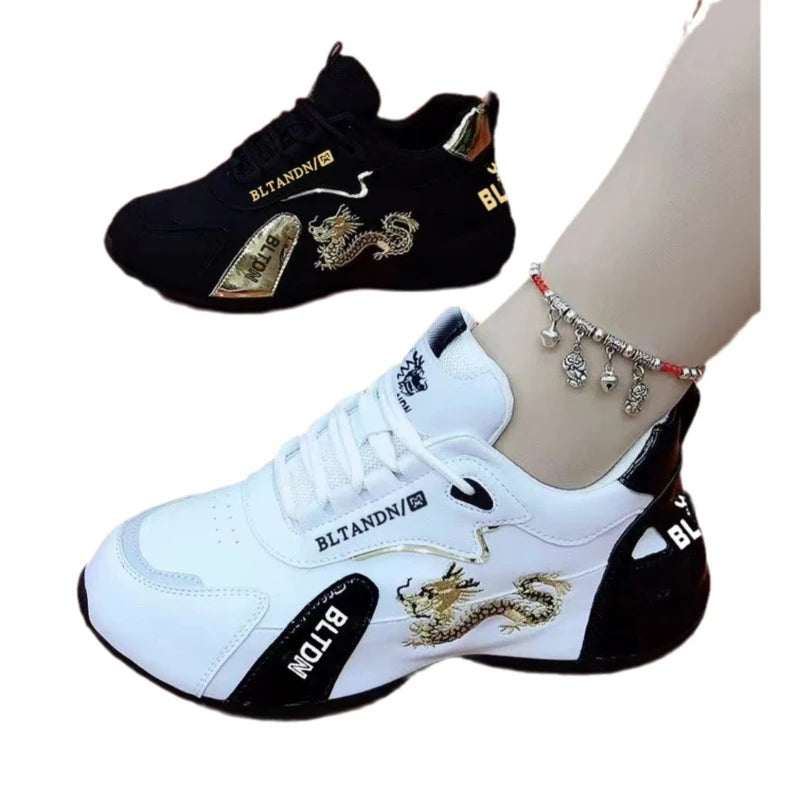 Zapatillas casual de piel antideslizante