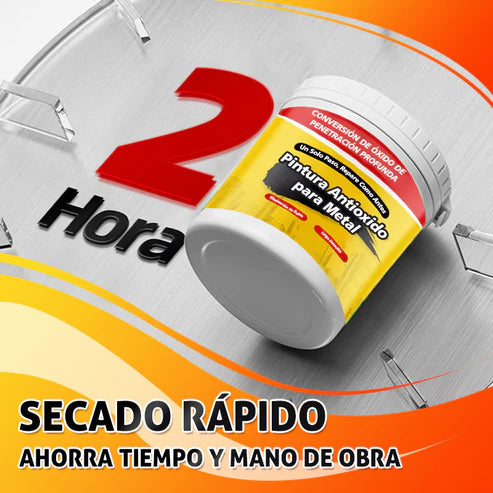 Pintura antioxidante para metal - Eliminador de óxido